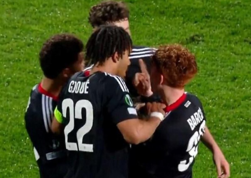 Žestok sukob igrača Strasbourga nakon što su pobijedili Rijeku