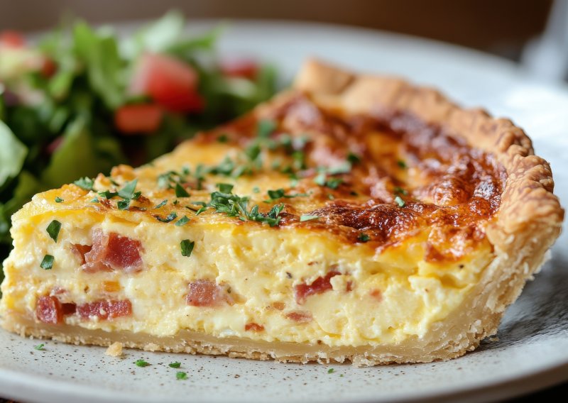 Hrskav izvana, kremast iznutra: Ovako se radi savršen quiche Lorraine