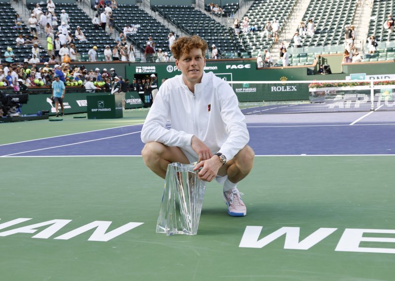 Nevjerojatni Sinner osvojio Indian Wells: Izjednačio rekord Federera i Đokovića