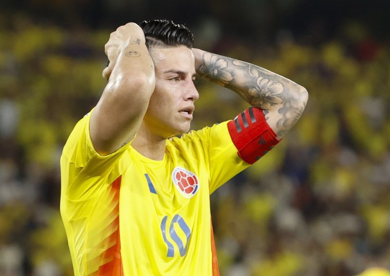 James Rodriguez uoči utakmice s Hrvatskom doživio najveći debakl u karijeri