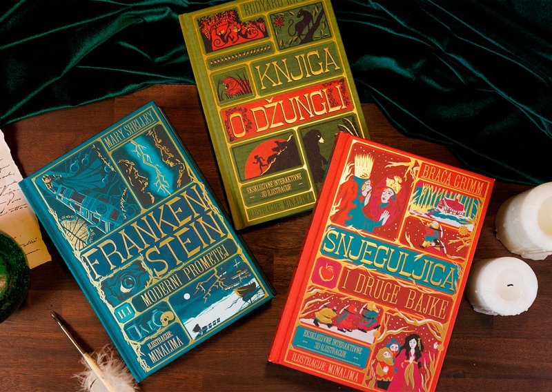 Poklanjamo savršeno dizajnirane knjige za nove generacije čitatelja – kolekciju MinaLima Classics