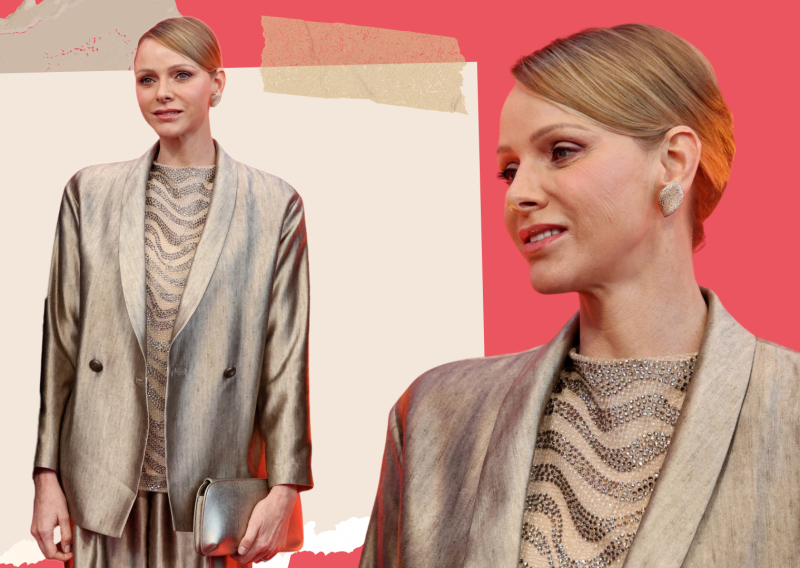 Princeza Charlene u Armanijevom odijelu nikoga nije ostavila ravnodušnim