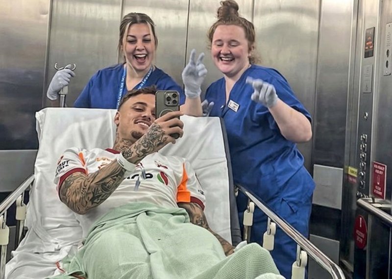 Prijetila mu je amputacija prsta, a sad se Noa Lang javio iz bolnice nakon operacije