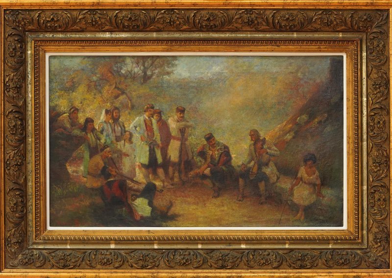 Bukovčev 'Crnogorski guslar' na aukciji u Esplanadi