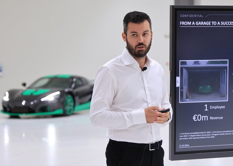Mate Rimac seli još više proizvodnje Bugattija u Hrvatsku