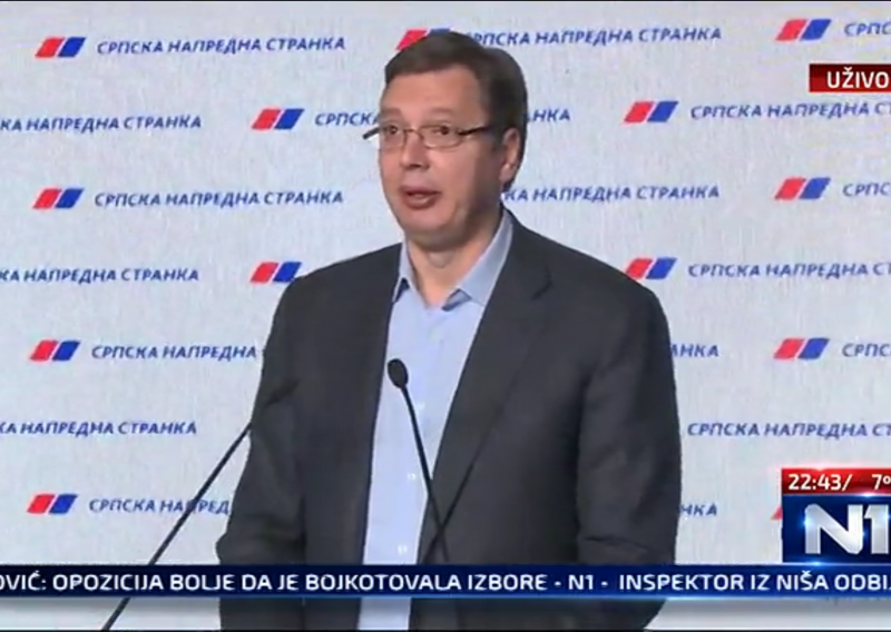 Oporba optužila Vučića za brutalnu izbornu krađu