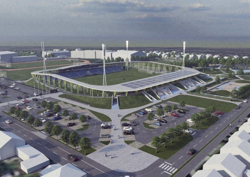 Pogledajte kakav stadion se gradi u Bjelovaru: Projekt vrijedi 13 milijuna eura