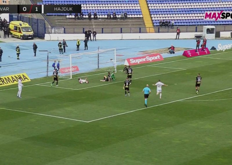 Rebić asistirao, Brajković zabio: Pogledajte kako je Hajduk povećao vodstvo u Osijeku