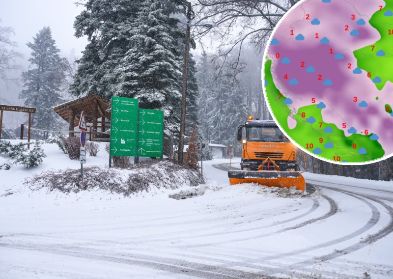 Stiže velika promjena vremena. Idući tjedan moguć i snijeg