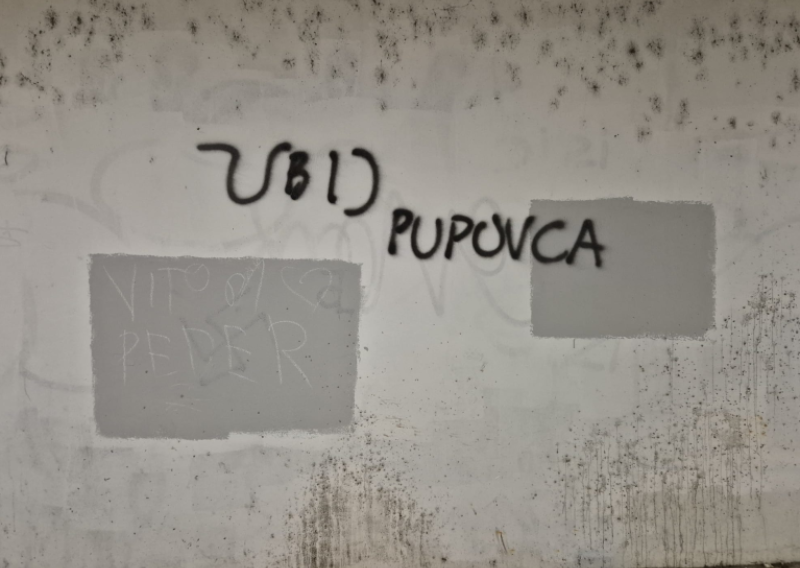 FOTO U Zagrebu se pojavio novi grafit koji poziva na ubojstvo Pupovca