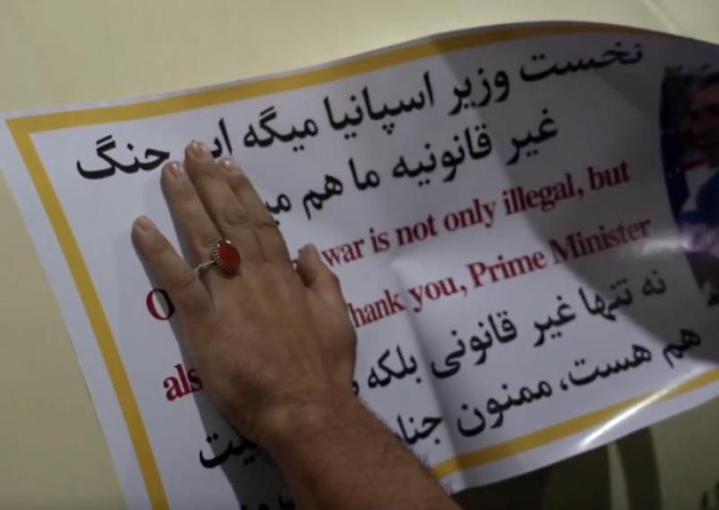 VIDEO Iranci na balističku raketu prije lansiranja nalijepili sliku europskog premijera