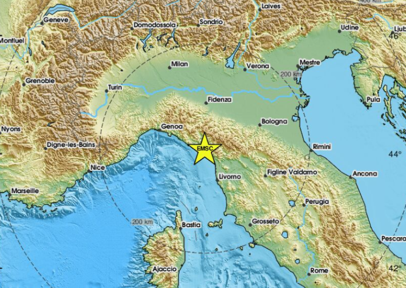 Potres u susjedstvu: 'Cijela zgrada se tresla 20 sekundi'
