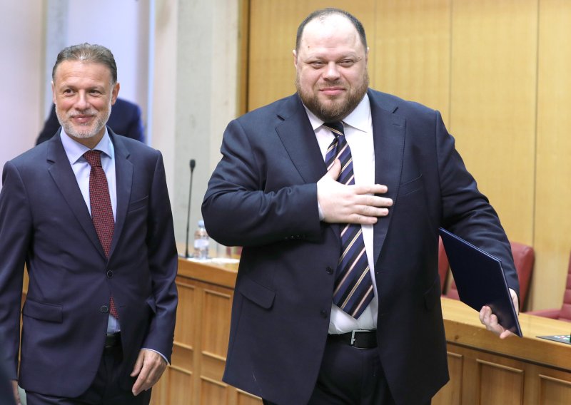 'Ako agresor ne stane, ići će dalje': Stefančuk u Zagrebu zatražio odlučan odgovor Zapada