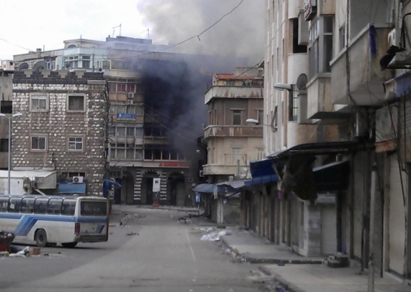 Crveni križ i dalje ne može u četvrt Baba Amr u Homsu