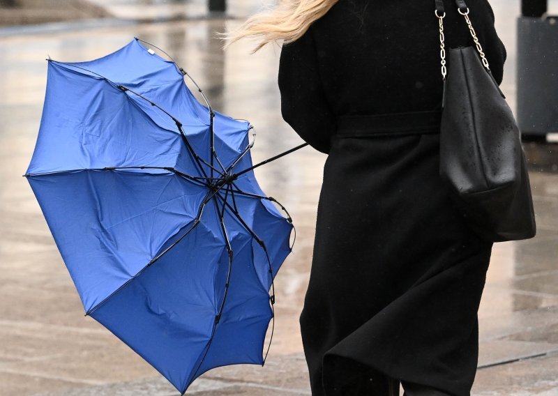 Olujni vjetar radi probleme u Zagrebu: U Trnskom stabla pala na automobile