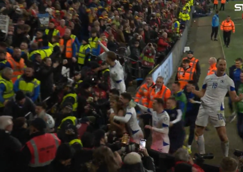 Pogledajte trenutak kada je BiH izbacila Wales i ostala u igri za Svjetsko prvenstvo