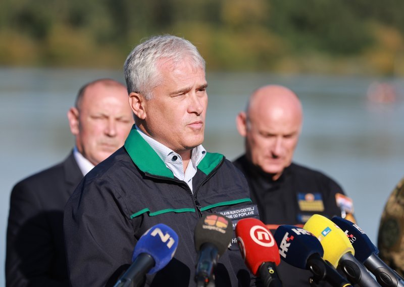 Šef Hrvatskih voda: 'Situacija nije bezazlena, ali je pod nadzorom'