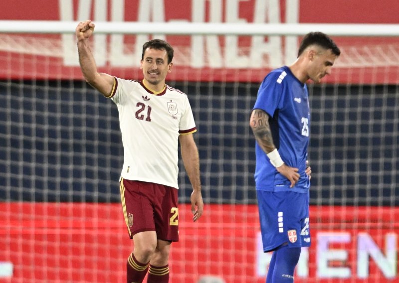 Španjolska razbila Srbiju u prijateljskom ogledu: Srbi jedva zapucali po golu