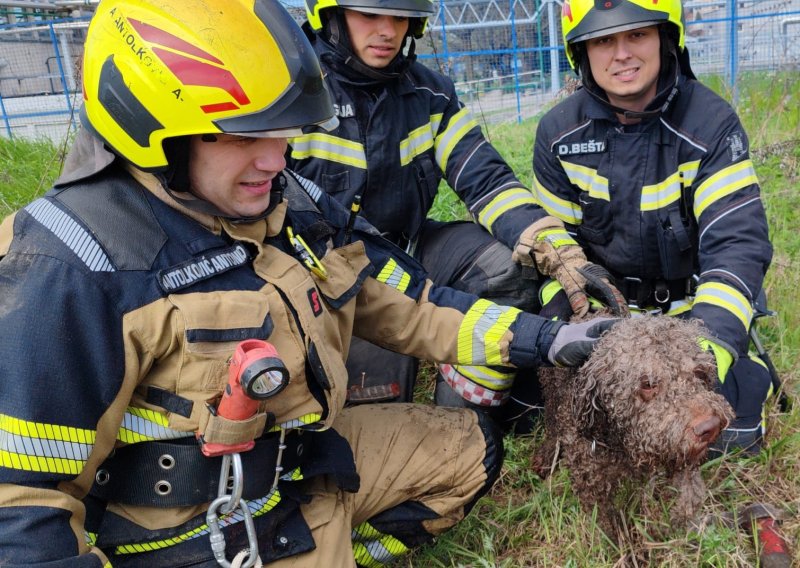FOTO U moru intervencija koju su zbog nevremena odradili vatrogasci, ova je posebna