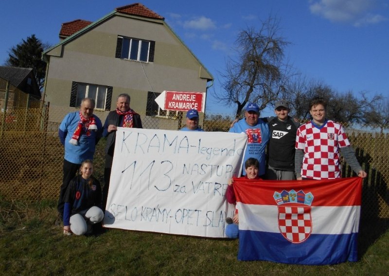 U češkom selu u kojem je i ulica Andreja Kramarića, s razlogom obilježili njegov 113. nastup za Vatrene