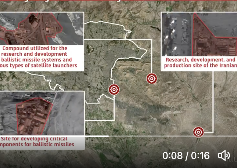 Trump najavio 'velik dan' borbi: Izrael u napadu na vojnu infrastrukturu u Teheranu