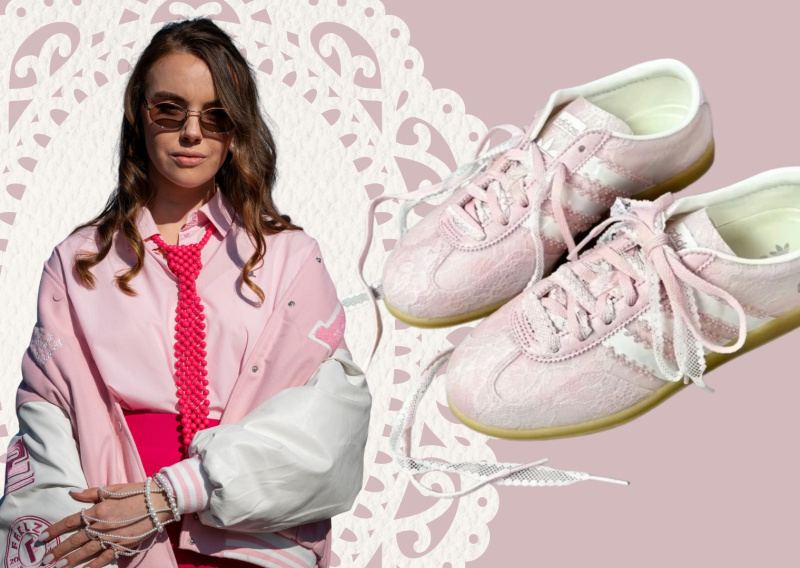 Adidasove gazelice nikad nisu izgledalo ovako romantično: Krasi ih čipka i perlice