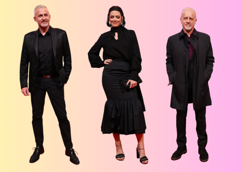 Na Porinu su svi bili u crnom, a moda je opet bila pokojna: Ogledala su očito ostala kod kuće