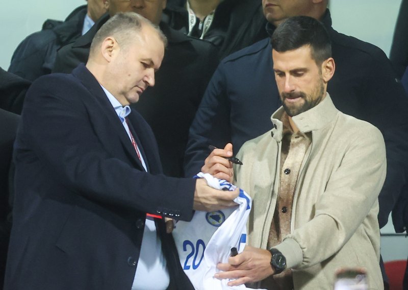 Novak Đoković uživo gledao povijesni uspjeh BiH i dobio poseban poklon