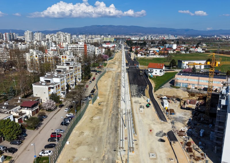 Ključna prometnica mijenja Zagreb: Ovako danas izgleda Sarajevska iz zraka