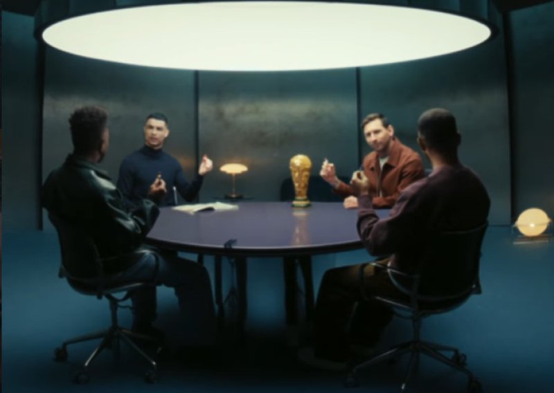 Ronaldo, Messi, Mbappe i Vinicius za istim stolom. Pogledajte reklamu koja je zapalila internet