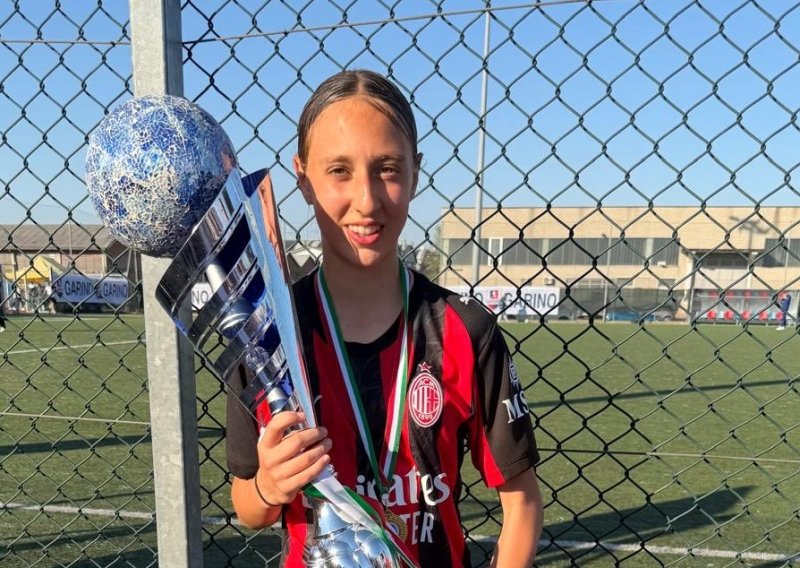 Ema Modrić osvojila prvi trofej s Milanom, tata Luka je imao poseban razlog za ponos