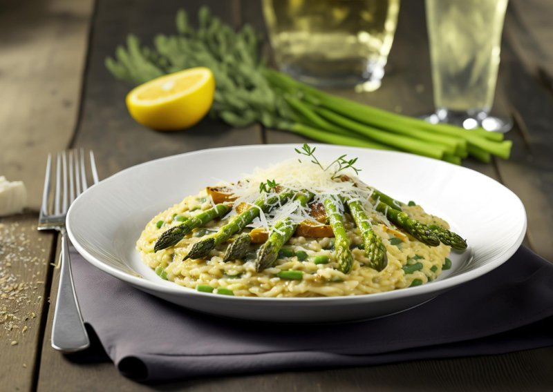Kremasti proljetni rižoto sa šparogama ekspresno je gotov - i nestat će s tanjura