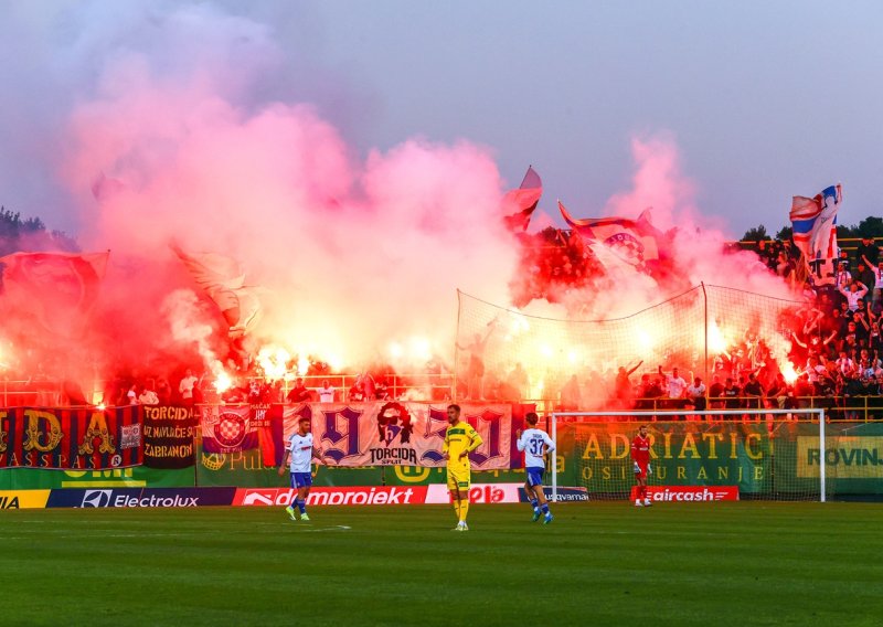 Evo kolike kazne Hajduk i Dinamo moraju platiti zbog 'nestašnih' navijača u prošlom kolu