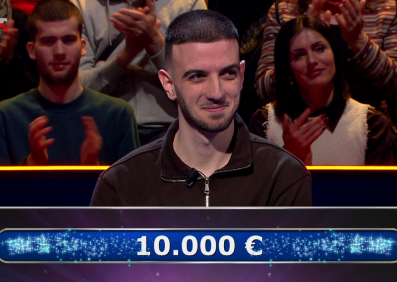 Mladi student FER-a oduševio u 'Milijunašu' i pametno sačuvao velik iznos