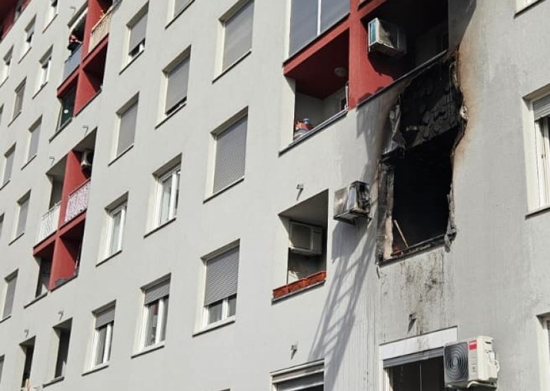 Buknuo požar u zgradi u Zagrebu, vatrogasci brzo reagirali