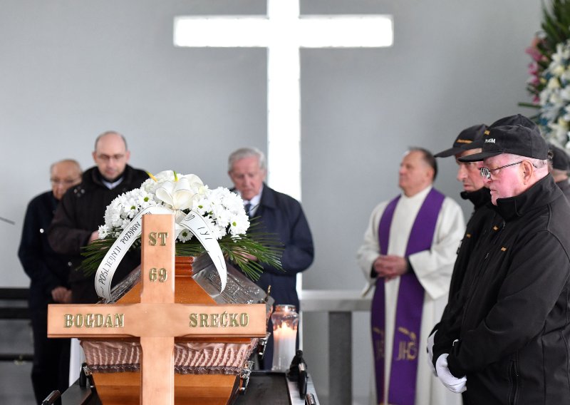 Evo tko je sve došao na posljednji ispraćaj Srećka Bogdana: 'Zbogom, Čeči...'