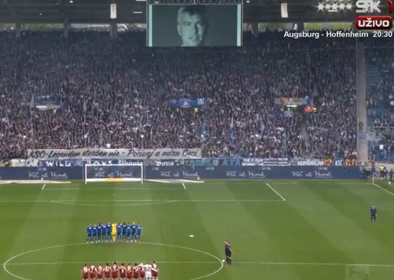 Pogledajte dirljiv oproštaj navijača Karlsruhera od Srećka Bogdana: 'Legende nikad ne umiru'