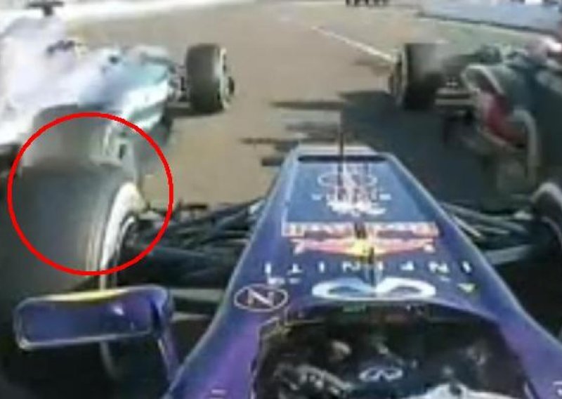 Evo kako je Vettel upropastio utrku Hamiltonu