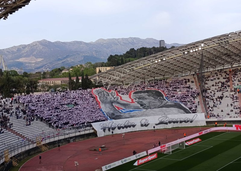 Pogledajte Torcidinu koreografiju u čast legende poljudskog sjevera