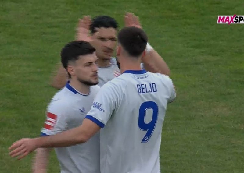 Pogledajte Beljin gol za Dinamovo vodstvo protiv Vukovara
