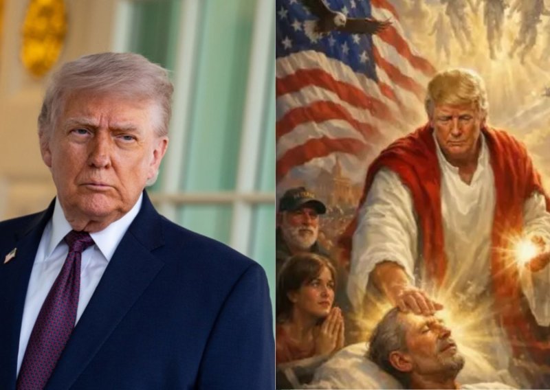 Trump nakon oštrih reakcija obrisao objavu s AI fotografijom na kojoj izgleda kao Isus