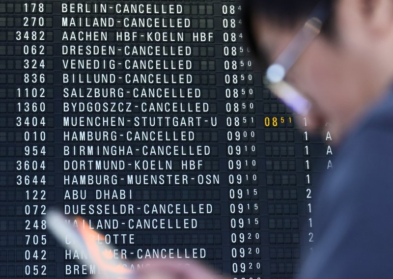 Kaos u Njemačkoj: Otkazano više od 1800 letova, štrajk pilota Lufthanse paralizira promet