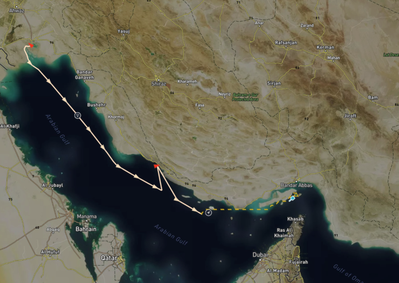 Uočen sumnjivi brod u Hormuškom tjesnacu: Mogući 'razbijač' blokade