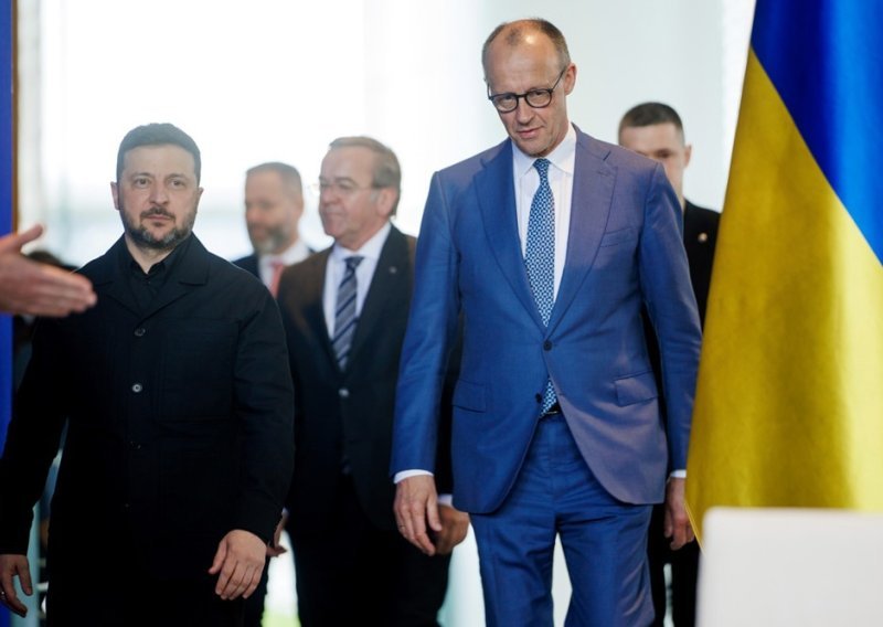 Sastali se Merz i Zelenski: Podrškom Ukrajini jačamo europsku obrambenu sposobnost