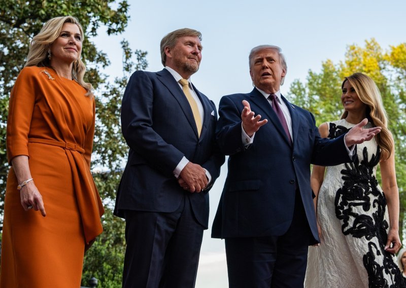 Jedan detalj sa susreta Trumpa i nizozemskog kraljevskog para svima je zapeo za oko