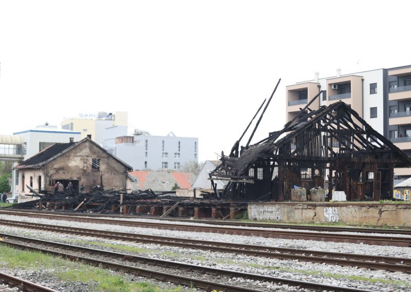 Policija otkrila što je uzrokovalo požar u skladištu Hrvatskih željeznica