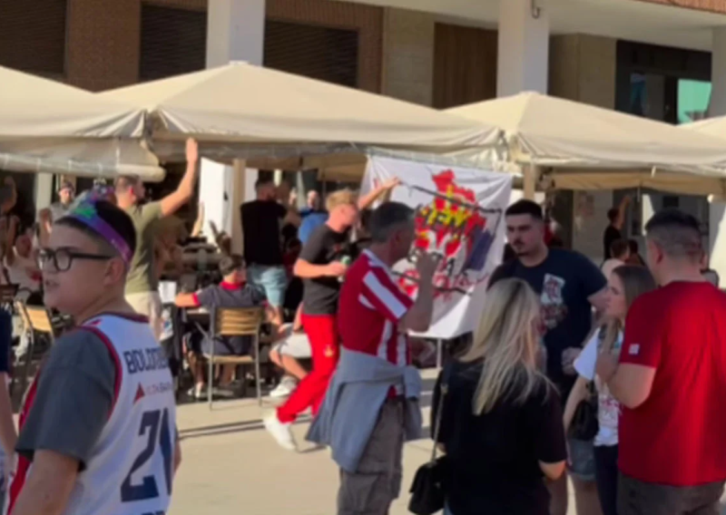 Navijači Zvezde u Madridu vrijeđaju Hrvata: Pogledajte sporni video