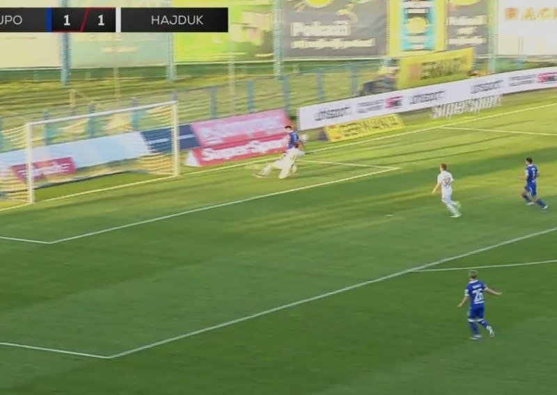 Pogledajte kako je Slaven Belupo drugi put poveo protiv Hajduka