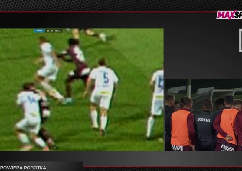 Pogledajte zašto je poništen gol za 2:2 u Puli