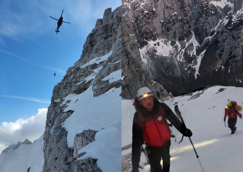 Spasioci i vojska jedva spasili život dvojici Austrijanaca na Triglavu